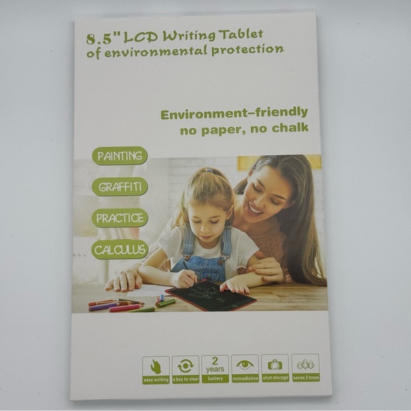8.5” LCD Writing Tablet - Blue - Picture 1 of 2